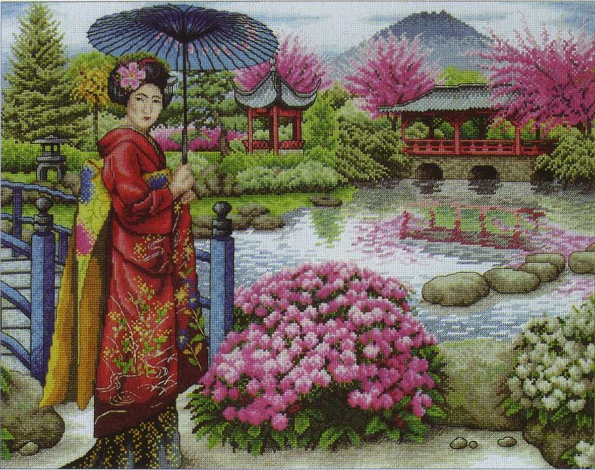 Японский сад Дименшенс